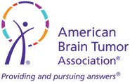 American Brain Tumor Association official logo with the tagline Providing and pursuing answers. The logo is colorful and a registered trademark.