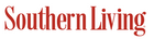 Southern Living logo is compressed serif face in red